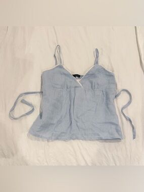 Brandy Melville Edith Linen Tank